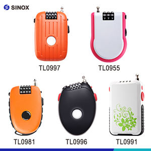 New Hot Sale <b>Portable</b> Retractable <b>Lock</b> Abs / Pvc Material Retractable Cable <b>Lock</b> - Product Image 1