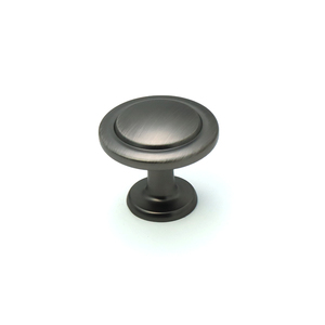 OEM Gun metal Finished Möbel griffe Knöpfe für Schränke Kommoden Schublade Küchen tür Zug griff Schlafzimmer Wohnzimmer im Freien - Product Image 5