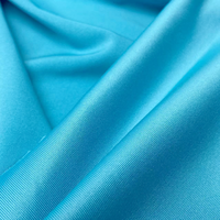 Couleur personnalisée 180gsm DBP 96% polyester 4% stretch tricoté solide dty tissu en jersey unique pour t-shirt de sport