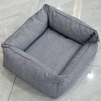 Große Haustier betten aus recyceltem Stoff Wasch bar Xxl Soft Designer Wasserdicht Beruhigend Modernes Luxus-Hunde bett für große Hunde