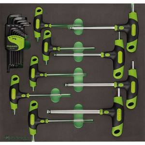 Jeu de tournevis à poignée en T Fasano, kit de 10 embouts Torx pour outils de réparation automobile - Product Image 3