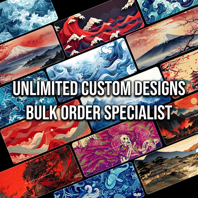 High Definition Custom Print Anime Gaming Mouse Pad Large XXL Sublimation Desk Mat Vibrant Graphics in Stock
