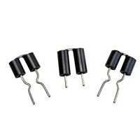 Perles de ferrite de type mini, filtre CC, protection ESD, légères, installation facile, suppresseur d'interférences de signal de circuit