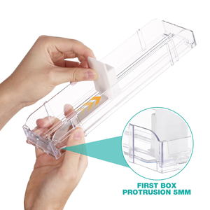 Automatic Drink Shelf Push Tray <b>Slide</b> Fridge Spring Loaded Retail Displays Product Divider Bottle Shelf Pushing System - Product Image 4