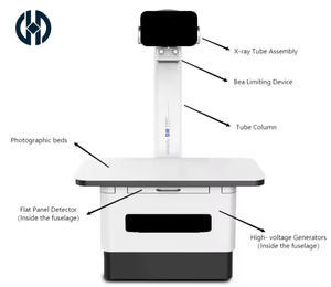 Mesin radiologi dokter hewan Desktop untuk Diagnosis anjing dengan kinerja andal dalam klinik hewan peliharaan - Product Image 2