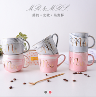 Mug en marbre Flamingo Phnom Penh, cadeau de luxe pour anniversaire, mariage, Saint-Valentin, cadeaux de papeterie, coffret cadeau promotionnel d'entreprise