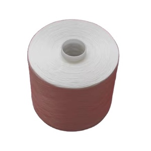 Benang HongQu <span class=keywords><strong>100</strong></span>% Polyester Ring <span class=keywords><strong>Spun</strong></span> untuk Menjahit 40/2 40/3 Benang Putih Mentah dengan Kekuatan Tarik Tinggi dan Ramah Lingkungan - Product Image 2