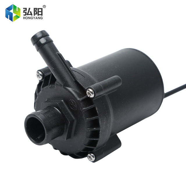 HONGYANG DT-30W 13M 24V Brushless DC Water Pump 800L/H Flow Rate IP68 Waterproof for CNC Router Laser Cutter Cooling Systems