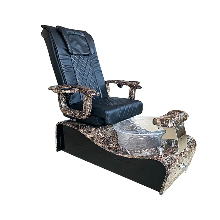 Atmosféricas estampado de leopardo estilo/silla de pedicura spa/lujo/Spa silla reclinable