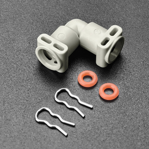 L-förmiger Wasserthermoblock-Anschluss Kompatibel mit Jura Voll automatische Kaffee maschinen Flüssigkeits rohr für Kaffee maschine - Product Image 1