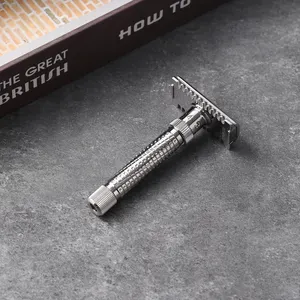 Yaqi Double Edge Open Comb Stainless Steel Adjustable Safety Razor For Men Shaving