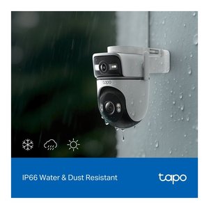 Caméra de surveillance TC47 à double objectif Pan&Tilt blanche 2K 1440p QHD - Product Image 5