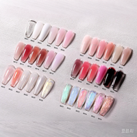 BORN PRETTY PRO 15ml Gel de construction rapide pour extension d'ongles sans HEMA, auto-nivelant, gel de construction BIAB, vernis gel constructeur pour ongles