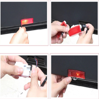 Lumière de bienvenue LED pour portière de voiture Mercedes Benz W212 W176 W177 W205 W213 W246 4matic, projecteur laser, logo, accessoires