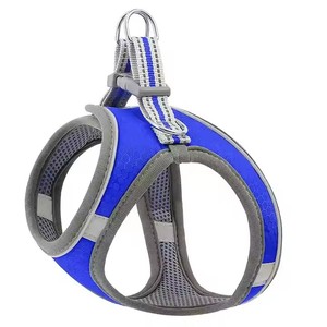 Preço por atacado Novo Design Nylon Reflexivo Respirável Ajustável <span class=keywords><strong>Dog</strong></span> <span class=keywords><strong>Harness</strong></span> Adequado para <span class=keywords><strong>Dog</strong></span> Training - Product Image 6