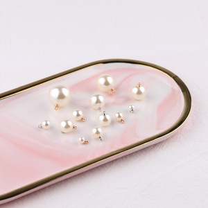 Round Pearl Pendant Loose Beads Plastic Resin For Jewelry Making Spring 2024 Yiwu Origin - Product Image 2