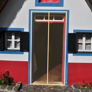 Phổ biến sọc màu be câm tự động đóng cửa màn hình lưới chống muỗi thoáng khí - Product Image 5