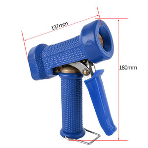 Pulvérisateur d'eau portable et réglable bleu pour jardin, avec poignée ergonomique, idéal pour l'arrosage des plantes de cour et le lavage de garage - Product Image 4