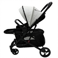Poussette tout-en-un convertible pour chiens et chats - Réglable, pliable, chariot de voyage