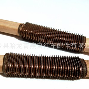 Bicycle <b>Tire</b> Repair File Round Wood Handle Metal Teeth For Bike Maintenance Tools - Product Image 1