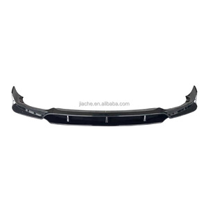 ABS Gloss Black Carbon Look paraurti anteriore Spoiler per <span class=keywords><strong>BMW</strong></span> X6 G06 M <span class=keywords><strong>Sport</strong></span> 2020-2023 labbro anteriore a quattro sezioni Car Styling - Product Image 3