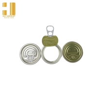 Accessoires métalliques pour boîtes de conserve de pâte de piment en bouteille, à ouverture facile, en fer blanc 202E 52mm, pour production entièrement automatique, vente en gros