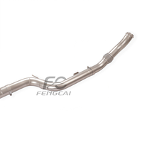 Système d'échappement Valvetronic Catback pour Mercedes-Benz CLE53 AMG 3.0T C236 2024+SS304, silencieux, amélioration des performances de l'échappement
