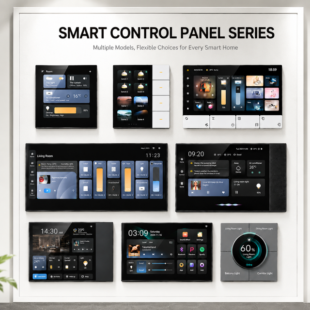 WiFi Zigbee Smart Home Products Intelligent Home Automation Control System Control Center Switch