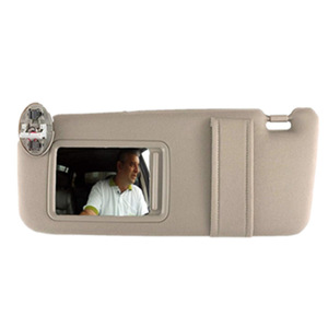 Toyota Camry Left Side <b>Sun</b> Visor 74320-06780-E0 Without Light Polyester Fiber Buckle Installation - Product Image 2