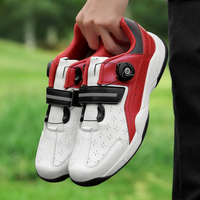 Chaussures de golf professionnelles avec semelle intermédiaire en EVA, semelle extérieure en caoutchouc, légères, respirantes, antichoc, pour l'entraînement au golf, hiver et été
