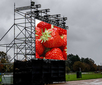 Écrans LED pour armoires P2.604 IP65 – Panneau d'affichage LED extérieur de location avec animation pour magasins de détail et éducation