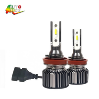 Nouvelles ampoules de remplacement universelles pour phares de voiture à LED haute intensité H1 H4 H7 H11 9005 9012 25W 6500K 12V 2600Lm