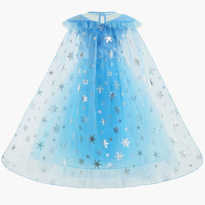 Nouvel arrivage de costumes Elsa <span class=keywords><strong>Anna</strong></span> TV & Movie pour filles, tenue fantaisie pour enfants, <span class=keywords><strong>costume</strong></span> d'Halloween Cosplay, cape de <span class=keywords><strong>reine</strong></span> <span class=keywords><strong>des</strong></span> <span class=keywords><strong>neiges</strong></span>, robe de princesse Elsa - Product Image 5