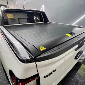 Cubierta Rígida Manual Retráctil e Impermeable de Aleación de <span class=keywords><strong>Aluminio</strong></span> para Batea, con Persiana <span class=keywords><strong>Enrollable</strong></span>, para Camioneta Pickup Ford Ranger T9 - Product Image 1
