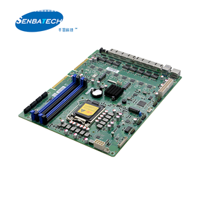 Carte mère Q570SL_8L 8 ports LAN WGI210AT LGA1200 DDR4 VGA PCIE X8 Gold Finger TPM SIM FPC 4 USB 2 COM Routeur Pare-feu - Product Image 3