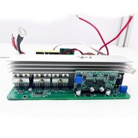 Invertisseur de puissance 600W directement de l'usine, carte de contrôle de circuit imprimé PF-007, assemblage PCBA avec ventilateurs et écrans LED pour stockage d'énergie