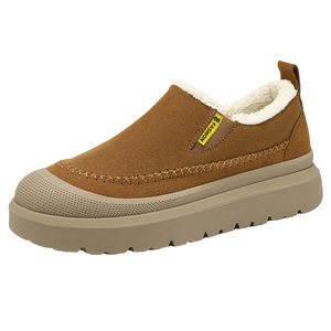Nuevas Botas Cortas de Lona para Hombre, Cálidas y Resistentes al Frío, Estilo Slip-On, Tendencia de Moda - Product Image 1