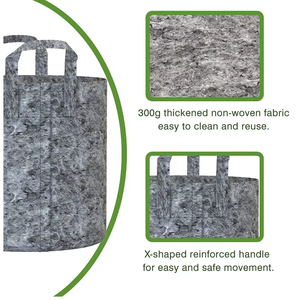 Faites pousser vos meilleures fraises : Sacs en tissu durables <span class=keywords><strong>de</strong></span> 5 gallons d'août - Résistants aux déchirures pour une <span class=keywords><strong>saison</strong></span> abondante - Product Image 2