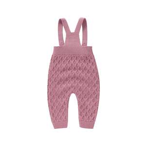 mimixiong OEKO-TEX พร้อมส่งที่กําหนดเองเด็กวัยหัดเดินทารกแรกเกิดทารกถักเสื้อผ้าแขวนเสื้อคลุมหลวมๆชุดจั๊มสูท - Product Image 2