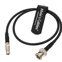 Câble coaxial Alvin's Cables Micro BNC mâle haute densité vers BNC mâle 6G HD SDI pour Blackmagic Video Assist 75 Ohm