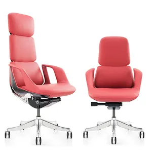 Venta al por mayor de alta calidad de lujo moderno negro ajustable ergonómico sillas de oficina ejecutiva