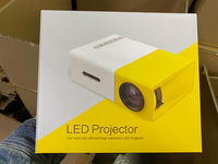 Mini projecteur YG300, projecteur intelligent LED portable, projecteur domestique 1080p, projecteur HD pour enfants
