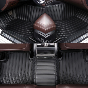 Tapis de sol de voiture sur mesure de qualité supérieure pour BMW |   Tapis de sol de voiture en cuir imperméable antidérapant Ensemble complet Accessoires intérieurs de luxe - Product Image 4