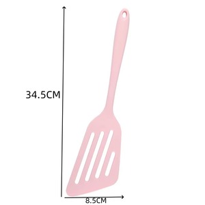 Silicone Slotted Flipper Turner Non Stick Spatula Slotted Cooking Spoon for Frying <b>Eggs</b> <b>Pan</b> Cooking - Product Image 3
