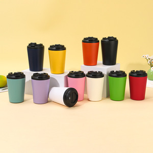 Jinwan Customized 12oz Stainless Steel Coffee Mugs Portable Insulated <strong>Cups</strong> <strong>for</strong> <strong>Working</strong> 304 Stainless Steel Travel Mug - Product Image 4