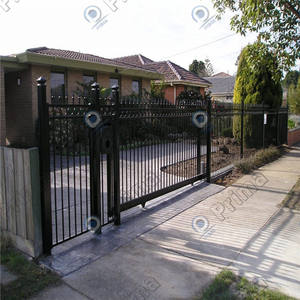 Portails en fer d'<span class=keywords><strong>occasion</strong></span>, <span class=keywords><strong>portail</strong></span> <span class=keywords><strong>coulissant</strong></span> en fer, <span class=keywords><strong>portail</strong></span> extérieur moderne en fer - Product Image 6