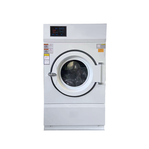 Séchoir à tambour commercial à trois cylindres empilable et sécheuse pour laverie automatique, grande capacité, machine à laver à chargement frontal 100 kg, 15 kg Ind - Product Image 4