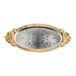 Plateau décoratif de luxe doré - Product Image 2