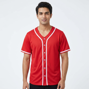 ชุดกีฬาทีมเบสบอลสำหรับเยาวชนชุดเสื้อเจอร์ซีย์แบบซับลิเมชัน - Product Image 1