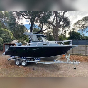 Bateau à cabine en aluminium haute performance <span class=keywords><strong>de</strong></span> 6,85 m (23 pieds) en alliage <span class=keywords><strong>d</strong></span>'aluminium pour la pêche, idéal pour les amis et la famille - Product Image 4